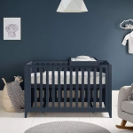 Mamas & Papas Cotbed - Melfi Midnight Blue